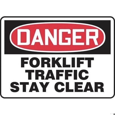 Accuform OSHA DANGER SAFETY SIGN FORKLIFT MVHR011XT MVHR011XT